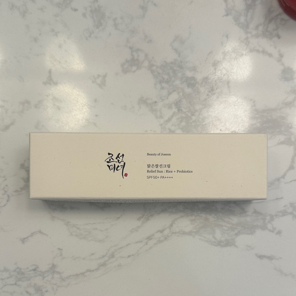 Beauty of Joseon Relief Sun Cream SPF50+
1.69 oz